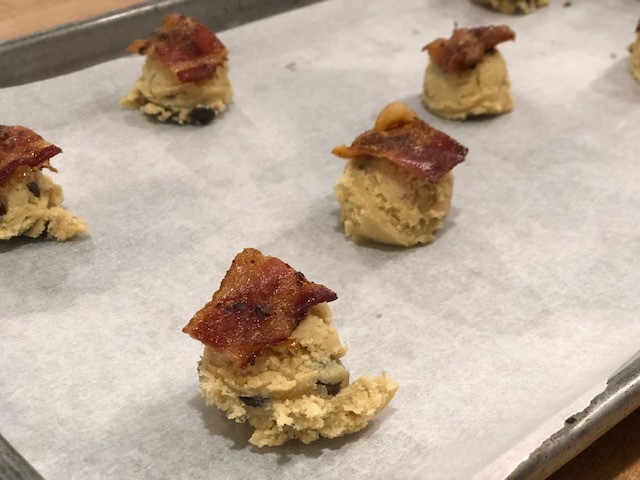 Candied Bacon Chocolate Chip Cookies